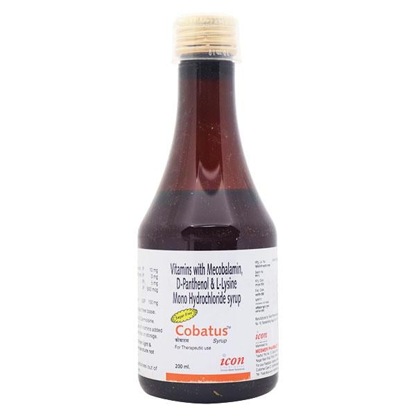 Cobatus Sugar Free Syrup 200ml - Global Surgicals