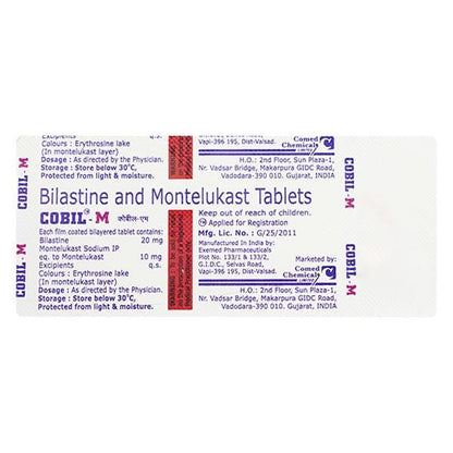 COBIL M Tablet 10's - Global Surgicals