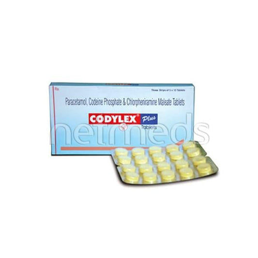 Codylex Plus Tablet 10'S - Global Surgicals