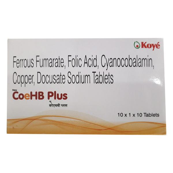 COEHB PLUS NEW Tablet 10's - Global Surgicals