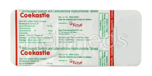 Coekastle Tablet 10'S - Global Surgicals