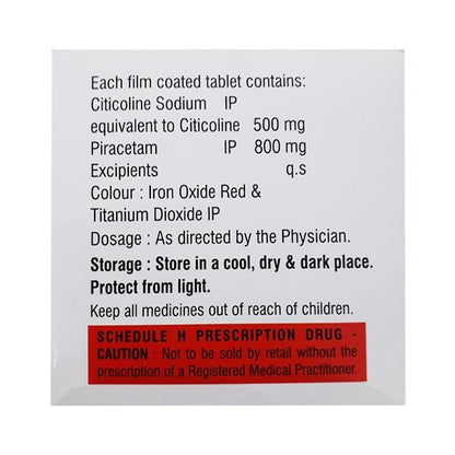 COGNITAM PLUS 500/800 Tablet 10's - Global Surgicals