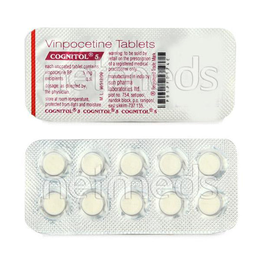 Cognitol 5mg Tablet 10'S - Global Surgicals