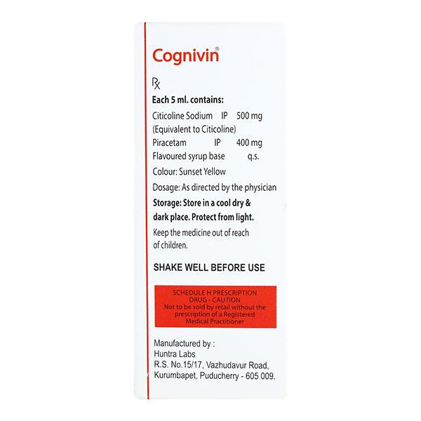 COGNIVIN Syrup 60ml - Global Surgicals