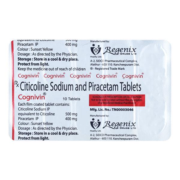 COGNIVIN Tablet 10's - Global Surgicals