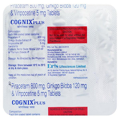 COGNIX PLUS Tablet 15's - Global Surgicals