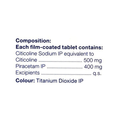 Cognolin P Tablet 10'S - Global Surgicals