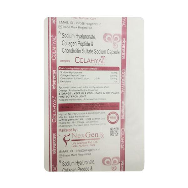 COLAHYAL Capsule 10's - Global Surgicals