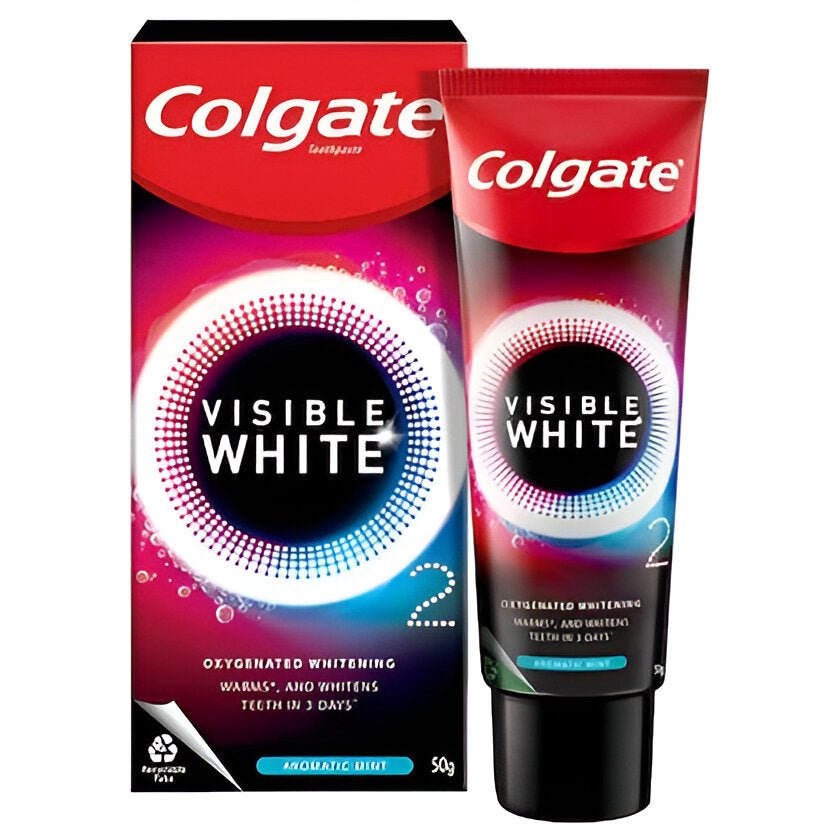Colgate Visible White O2 Aromatic Mint - Global Surgicals