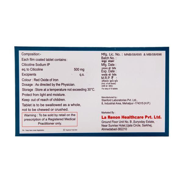Colihenz 500mg Tablet 10'S - Global Surgicals