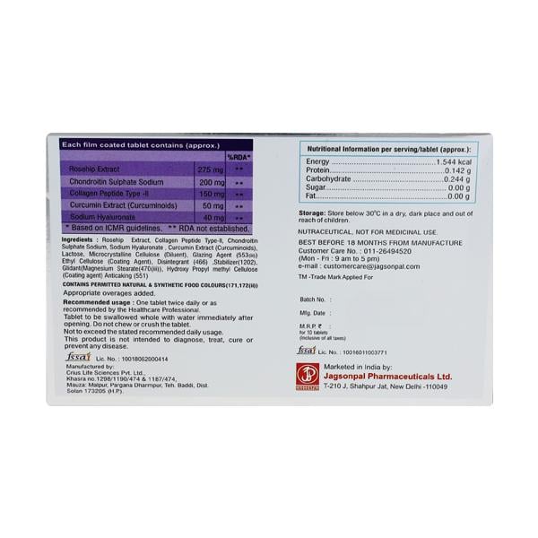 COLLA 2 Tablet 10's - Global Surgicals