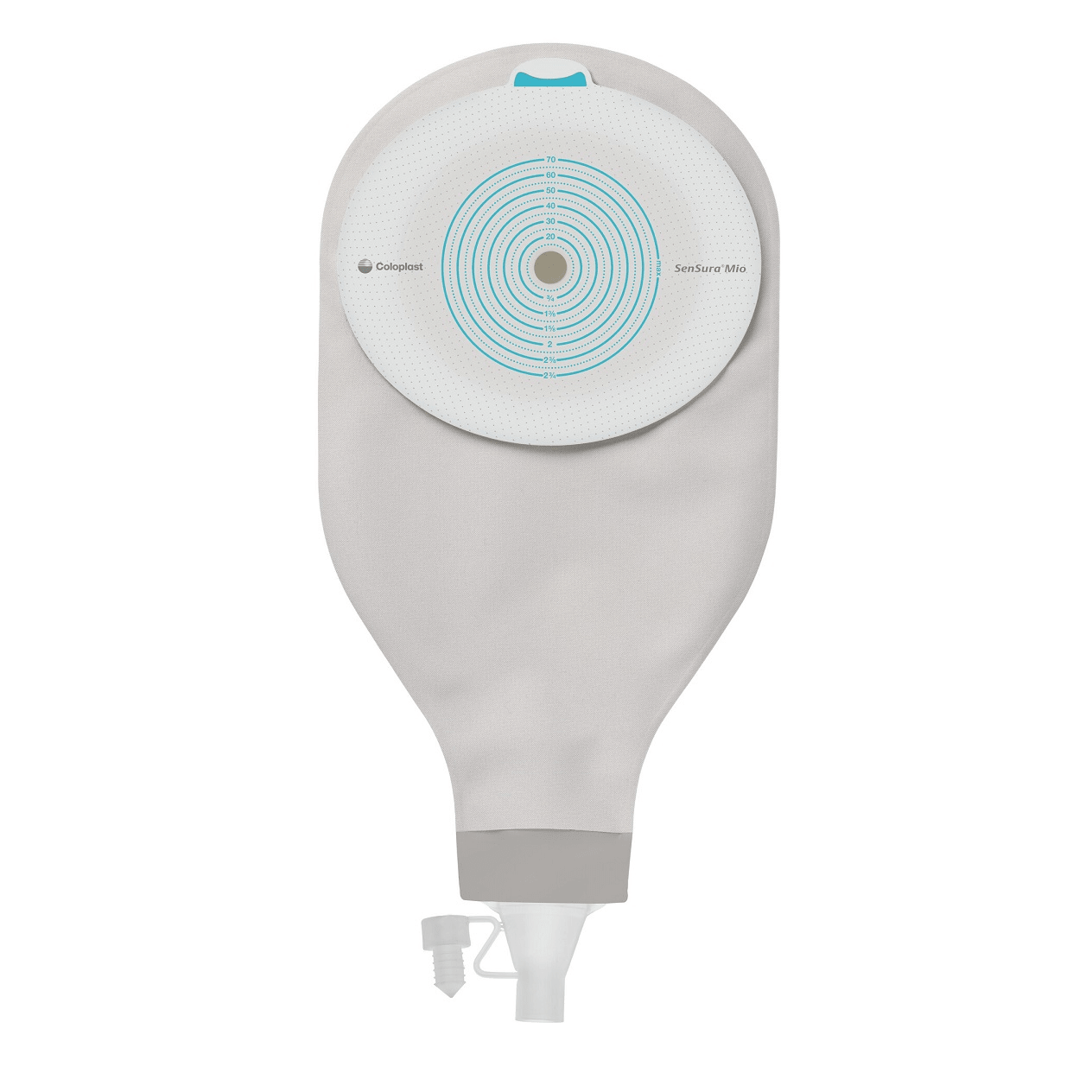 Coloplast Sensura Mio Flat Postoperative Ostomy Bag - Global Surgicals