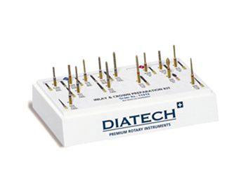 Coltene Diatech Crown Preparation Dental Bur Kit - Global Surgicals