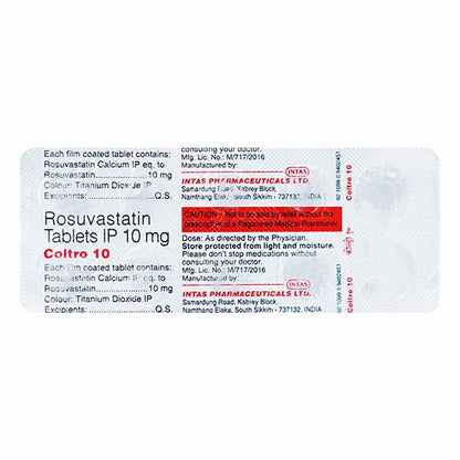 Coltro 10mg Tablet 10'S - Global Surgicals
