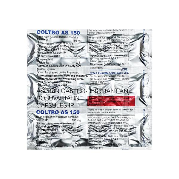 COLTRO AS 150 Capsule 15's - Global Surgicals