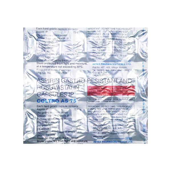COLTRO AS 75 Capsule 15's - Global Surgicals