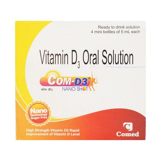 COM D3 Nano Shot Oral Solution 5ml - Global Surgicals