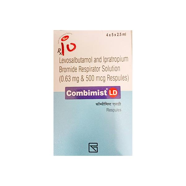 COMBIMIST LD Respules 5X2.5ml - Global Surgicals