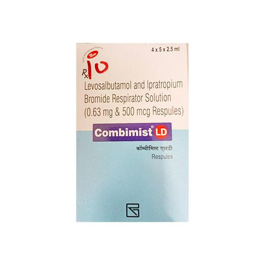 COMBIMIST LD Respules 5X2.5ml - Global Surgicals