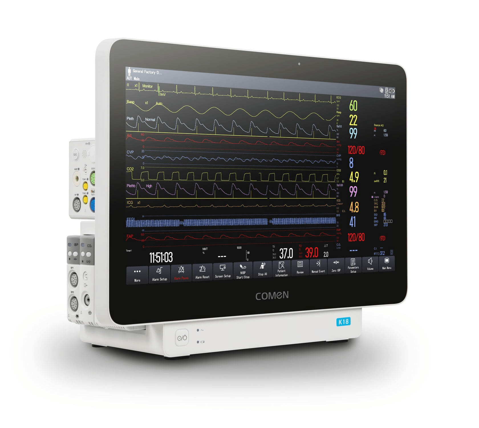 Comen 18 inch Touch Standard - Global Surgicals