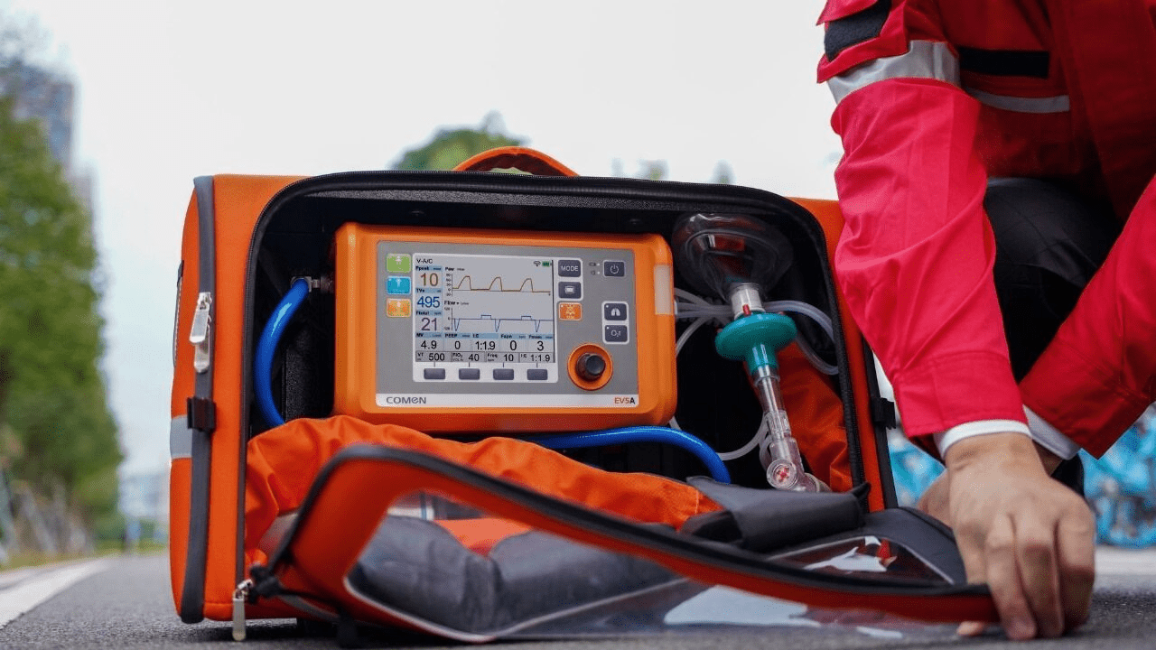 Comen Emergency Transport Ventilator - Global Surgicals
