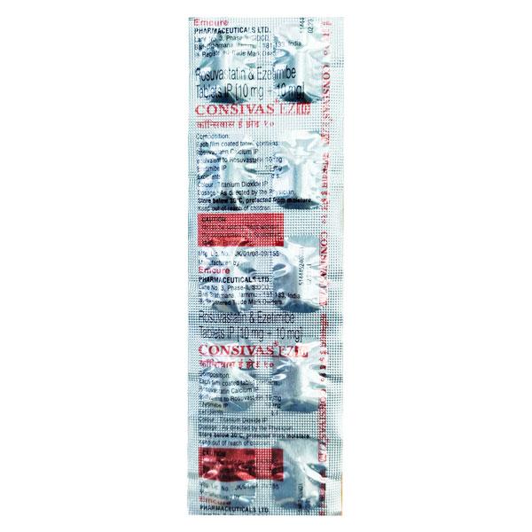 CONSIVAS EZ 10 Tablet 10's - Global Surgicals