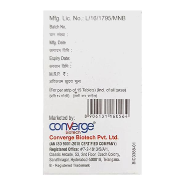 CONVISTAT 10 Tablet 15's - Global Surgicals