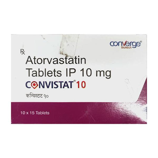CONVISTAT 10 Tablet 15's - Global Surgicals