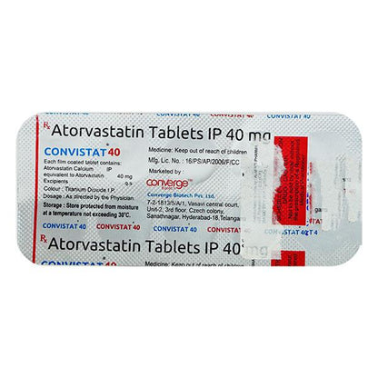 CONVISTAT 40mg Tablet 10's - Global Surgicals