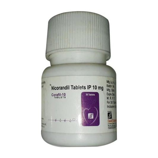 CORAFIL 10 Tablet 30's - Global Surgicals