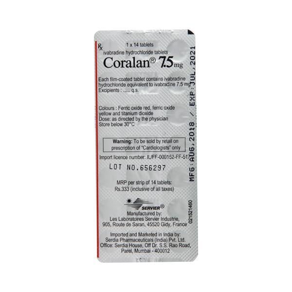 Coralan 7.5mg Tablet 14'S - Global Surgicals
