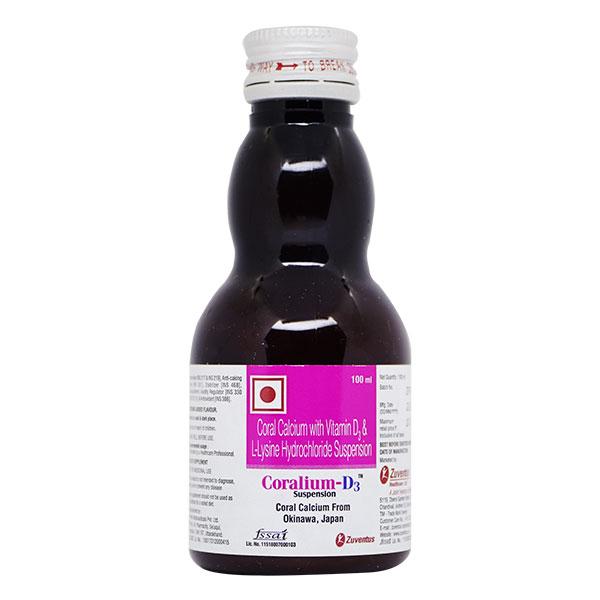CORALIUM D3 Suspension 100ml - Global Surgicals