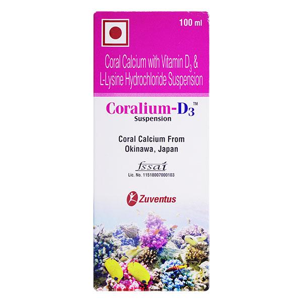 CORALIUM D3 Suspension 100ml - Global Surgicals