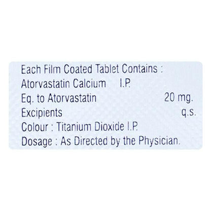 CORAVAS 20mg Tablet 10's - Global Surgicals