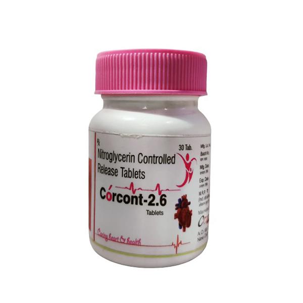 CORCONT 2.6 Tablet 30's - Global Surgicals