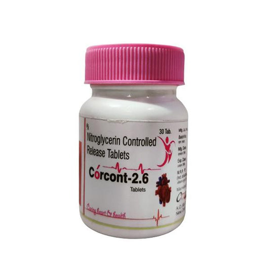 CORCONT 2.6 Tablet 30's - Global Surgicals