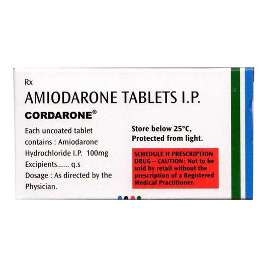 CORDARONE 100 Tablet 15's - Global Surgicals