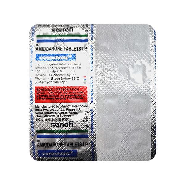 CORDARONE 100 Tablet 15's - Global Surgicals