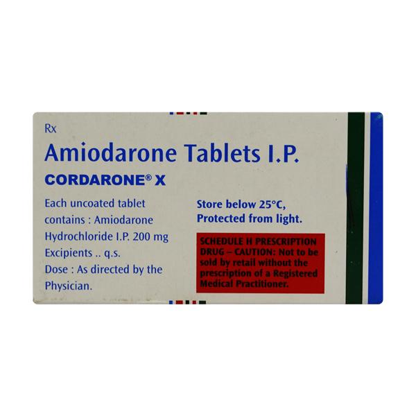 CORDARONE X Tablet 15's - Global Surgicals