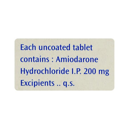 CORDARONE X Tablet 15's - Global Surgicals