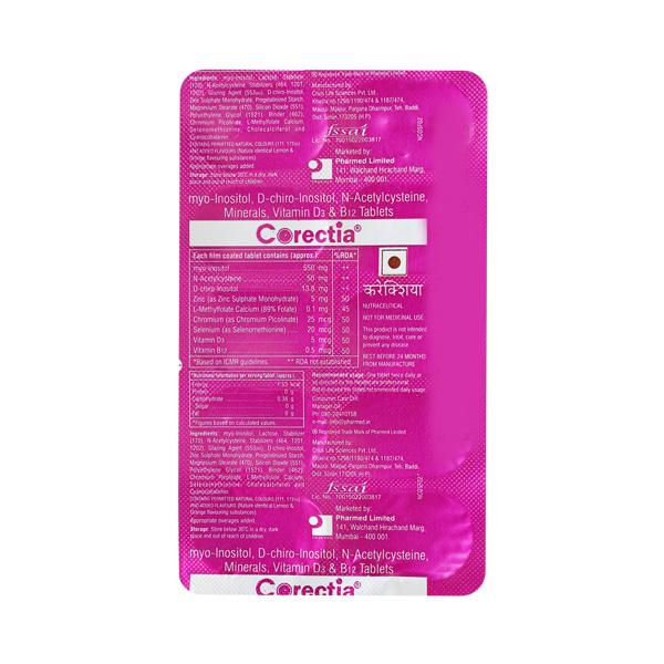 Corectia Tablet 10'S - Global Surgicals