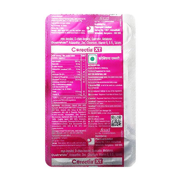 CORECTIA XT Tablet 10's - Global Surgicals
