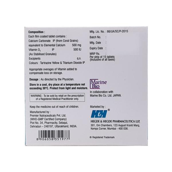 CORSANGO D3 Tablet 15's - Global Surgicals