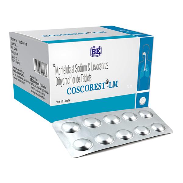 COSCOREST LM Tablet 10's - Global Surgicals