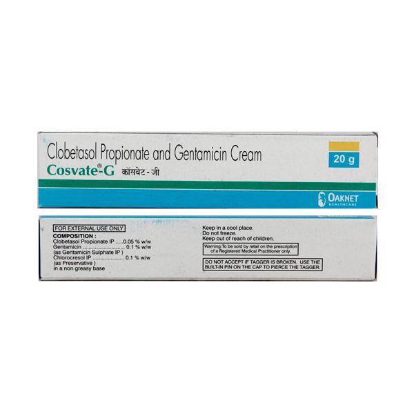 Cosvate G Cream 20gm - Global Surgicals