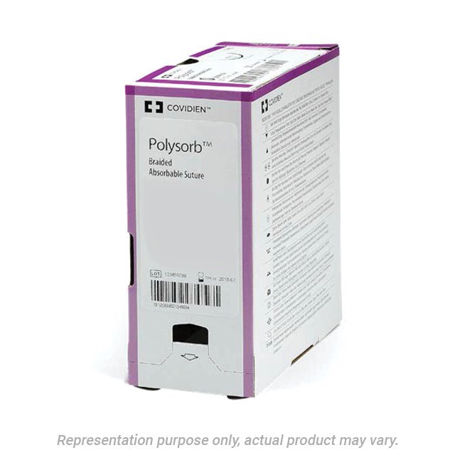 Covidien Polysorb Suture 1 - 0 - CL - 936 Pack of 36 - Global Surgicals