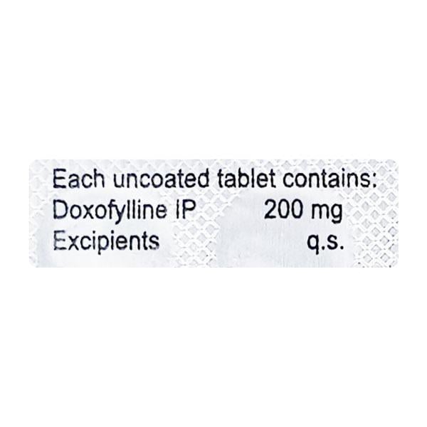 Doxolin 200mg Tablet 30'S