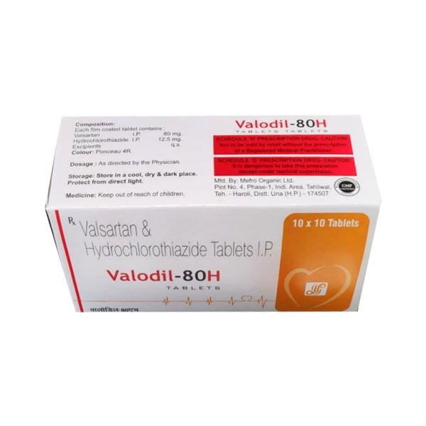 VALODIL 80 H Tablet 10's