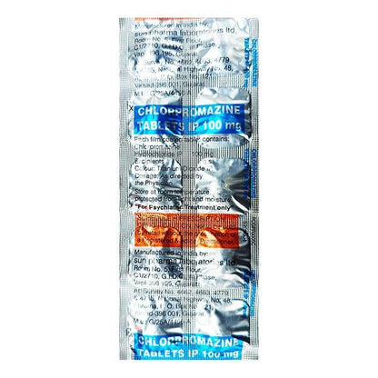 CPZ 100mg Tablet 10'S - Global Surgicals