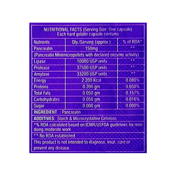 CREACT 10000 Capsule 10's - Global Surgicals